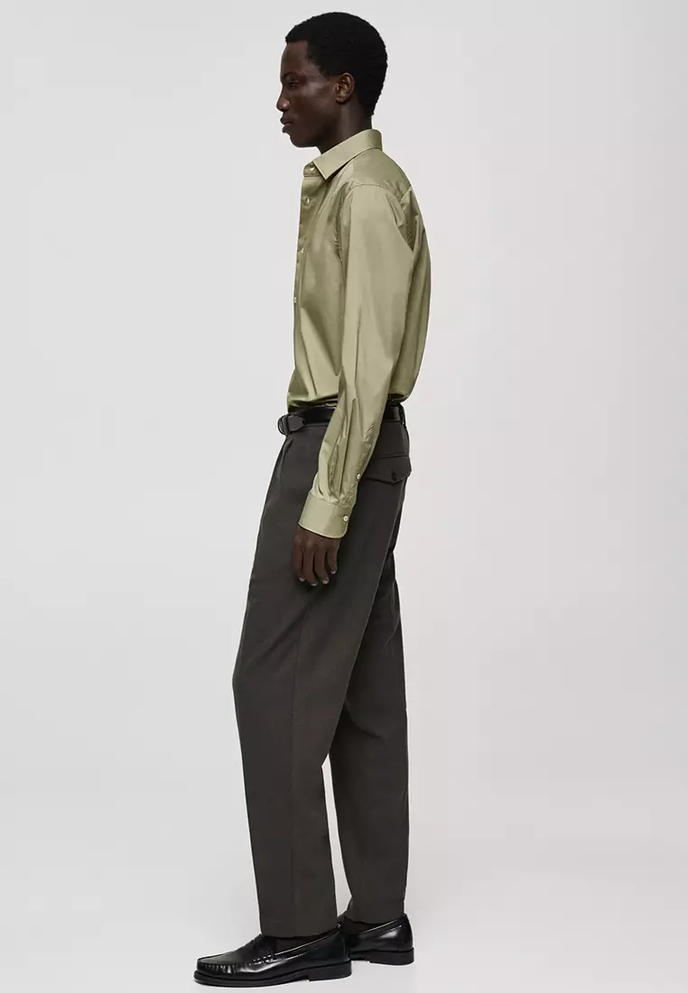 Regular-Fit Stretchable Shirt