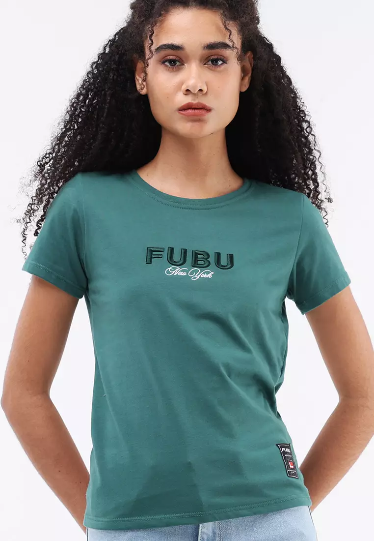 Buy Fubu Queens Round Neck Jersey Knits Short Sleeve T-shirt 2025