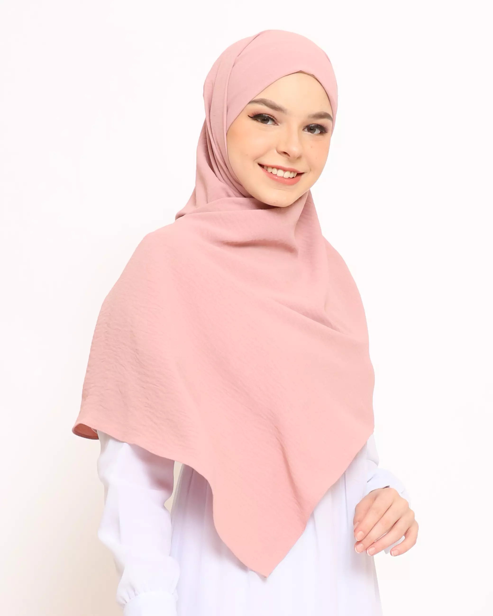 Zamia Pasmina Instan Dusty Pink