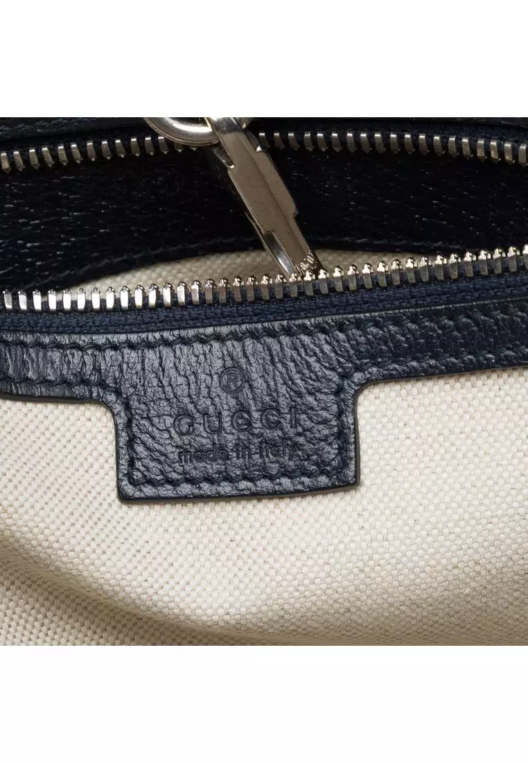 Pre-Loved Gucci Small Gg Supreme Interlocking G Tote