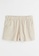 H&M beige Wide Shorts 260CCAA1A7DFE9GS_4