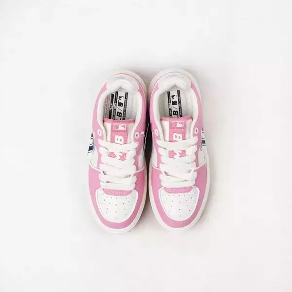 Sepatu MLB B LINER PINK WHITE CHUNKY SNEAKER 100% ORIGINAL