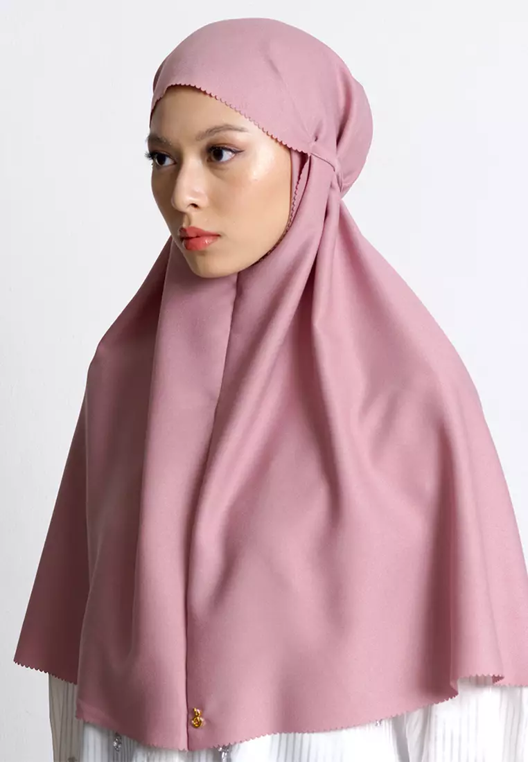 Jenna and Kaia - Irene Bergo Mauvette - Kerudung Bergo