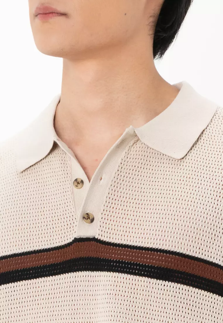 Knitted Polo Shirt