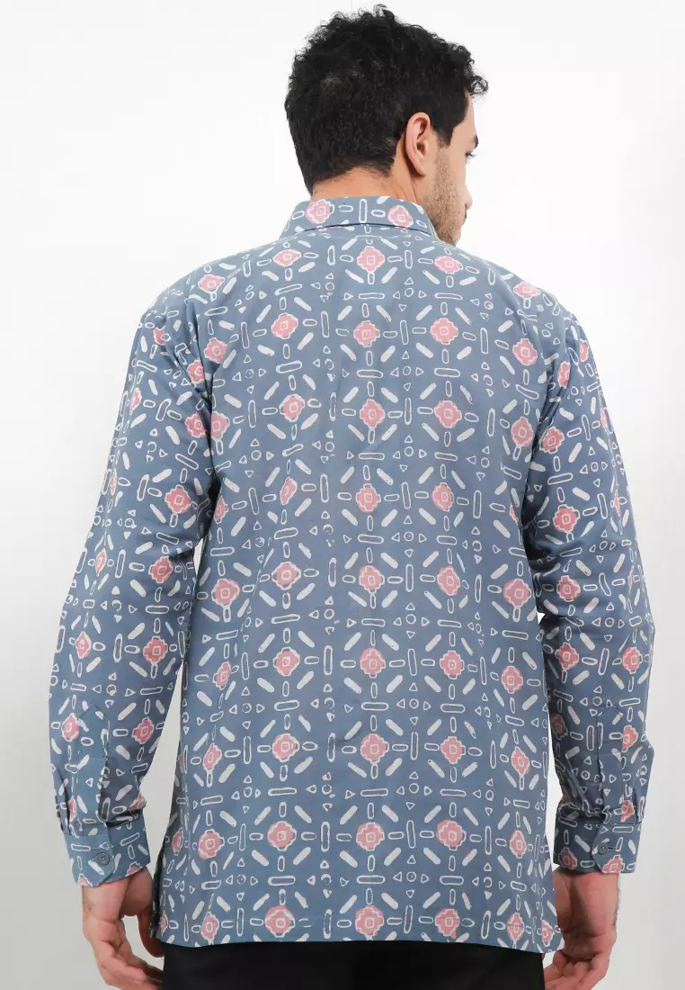 Diwana Kemeja Batik Lengan Panjang