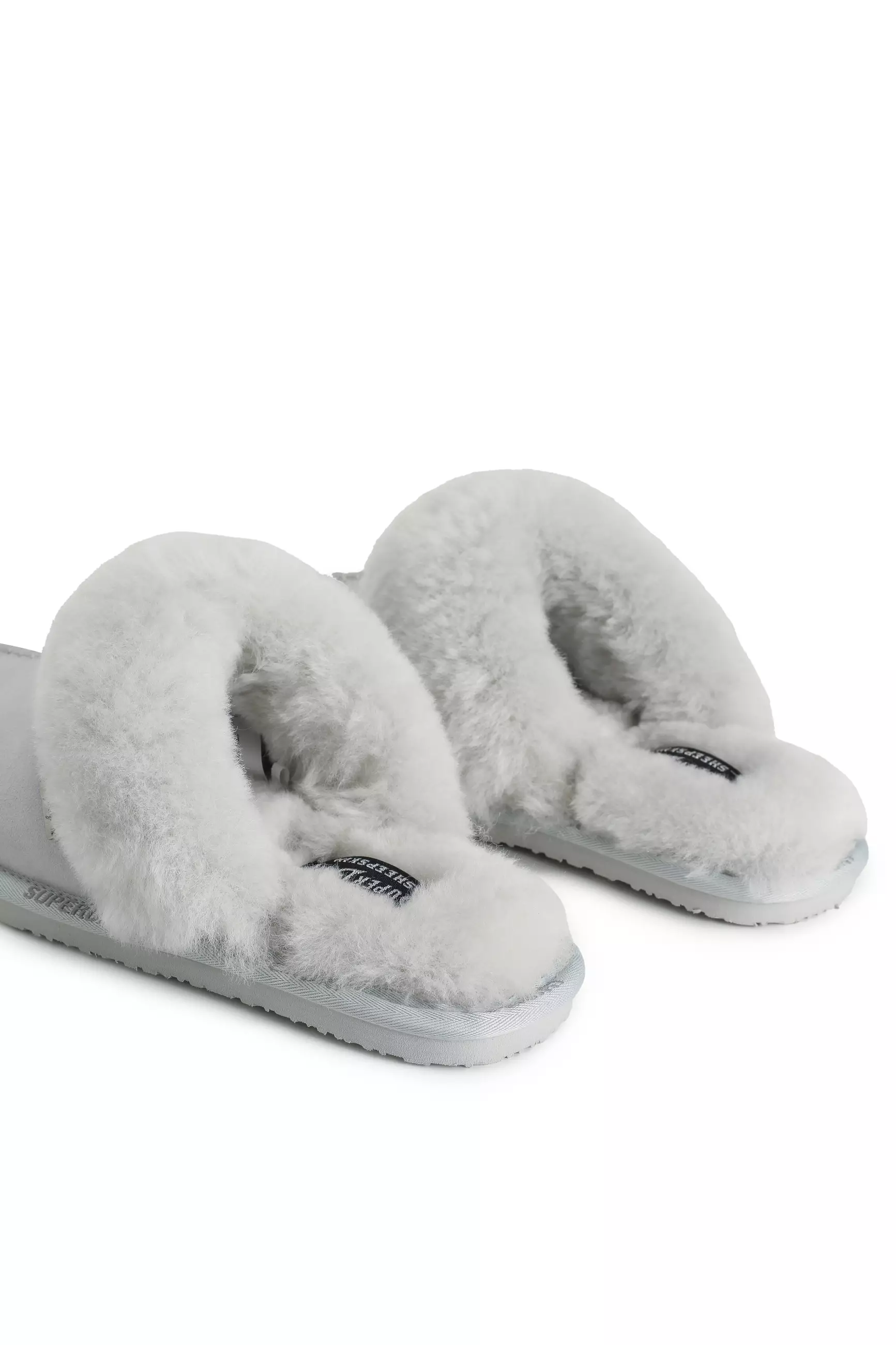 Suede Mule Slippers