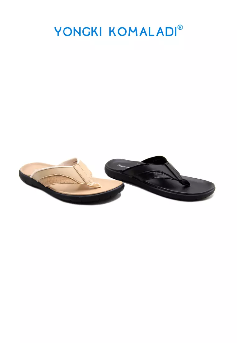 [ ORIGINAL ] YONGKI KOMALADI SANDAL OL-AR438-22 MEN CREAM