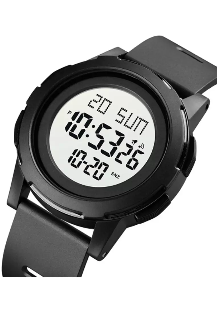 Jam Tangan Digital Pria Waterproof Many Function Strap Tali Material Silicone GN49 ORIGINAL