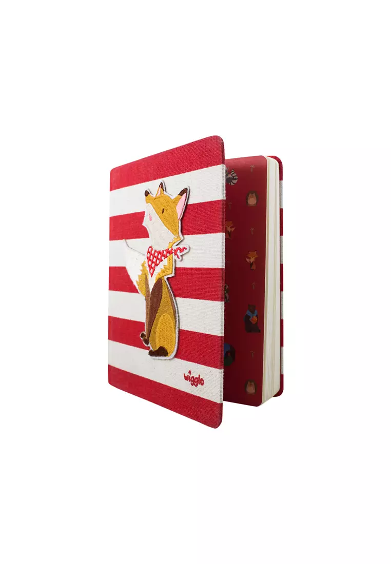 Notebook Canvas Fox Red