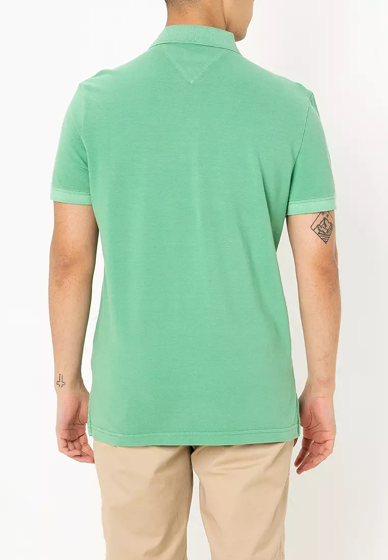 Garment Dye Regular Polo Shirt - Tommy Mainline