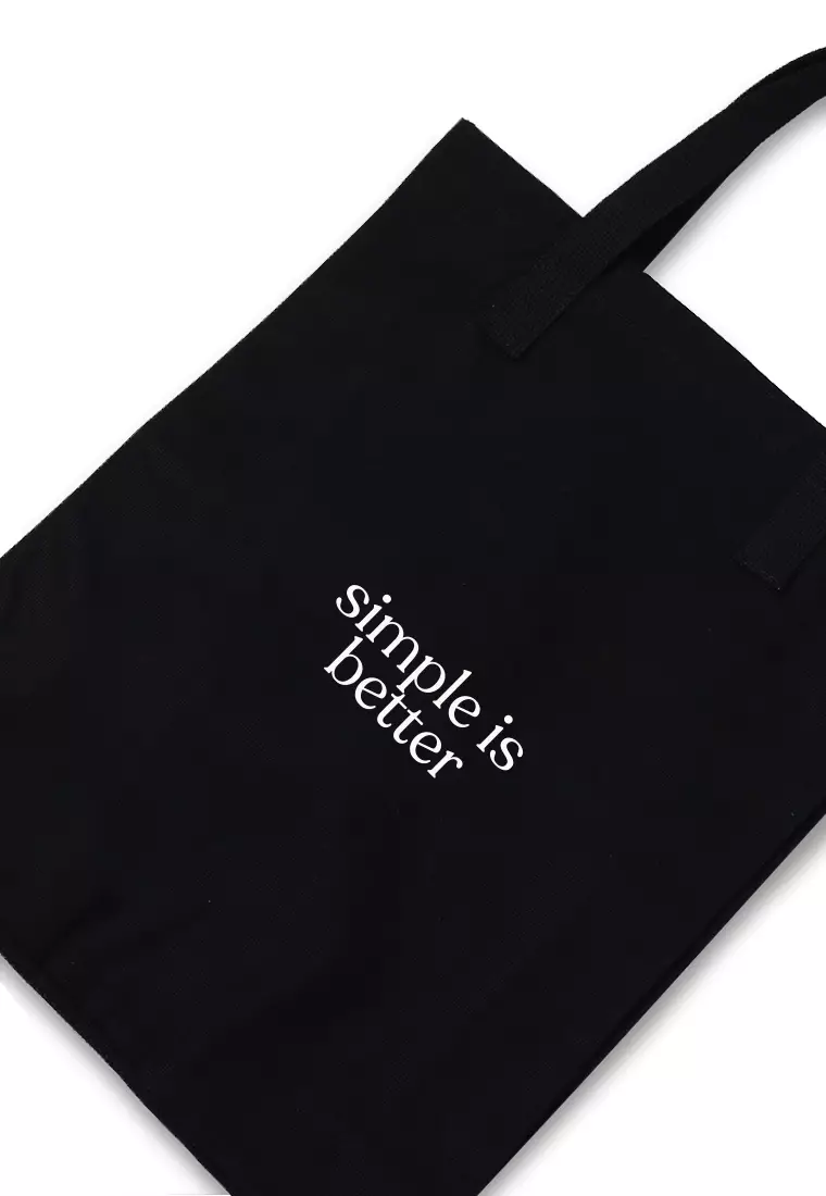AMC69 Totebag Thirdday Simple Is Better Hitam