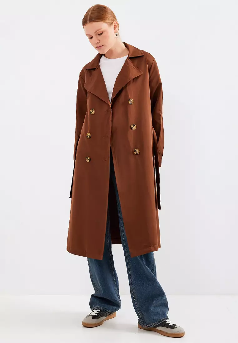 Double Breasted Trench Coat