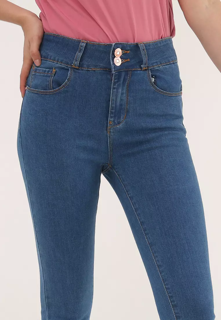 Denim High Waist Ladies Jeans