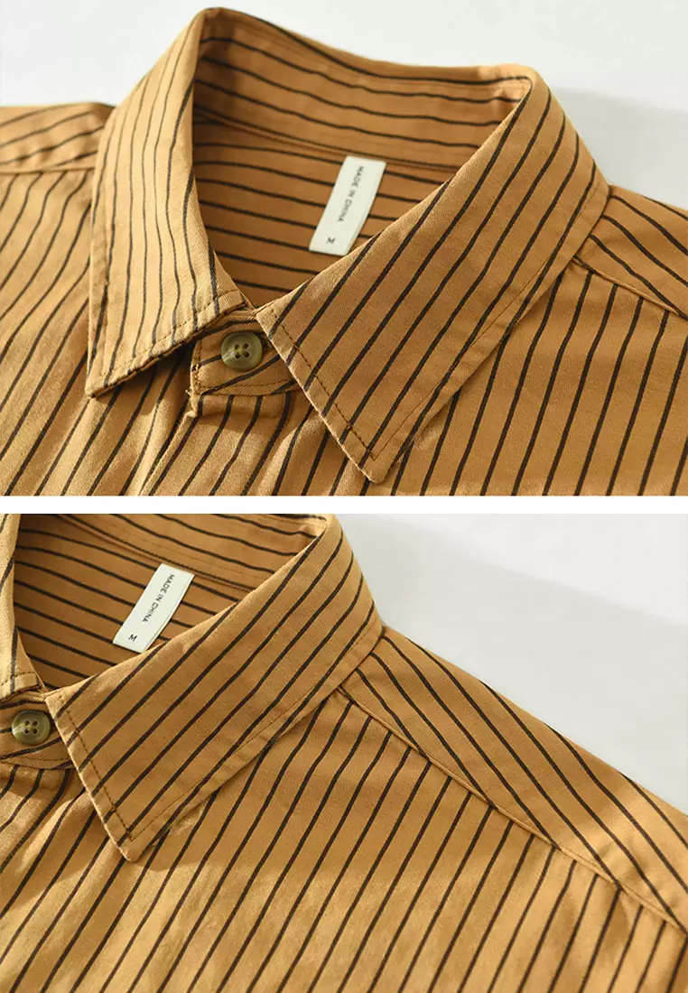 Japanese Striped Casual Shirt WM6968