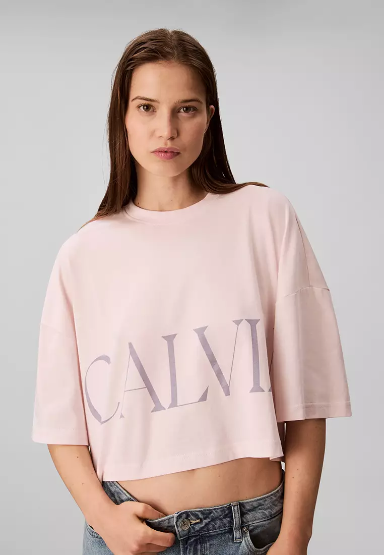 CKJ T-Shirts Pink