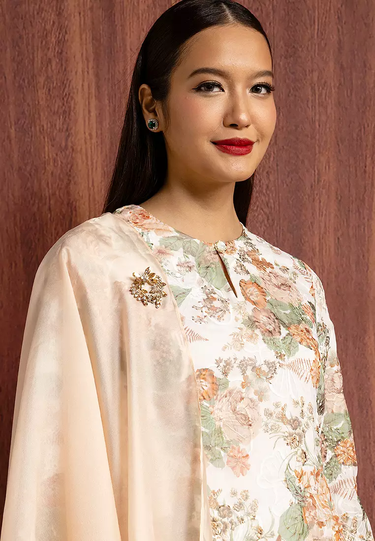 SOPHIA KURUNG PAHANG SET WITH SELENDANG