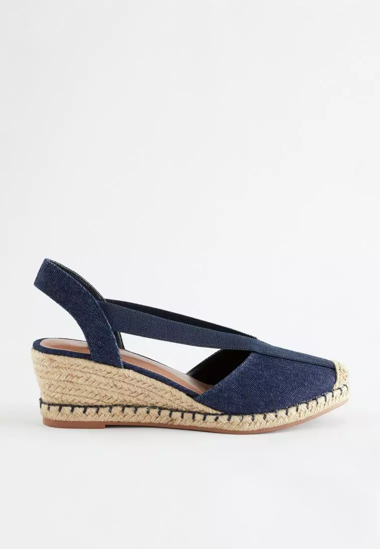 Wedge mules clearance closed toe