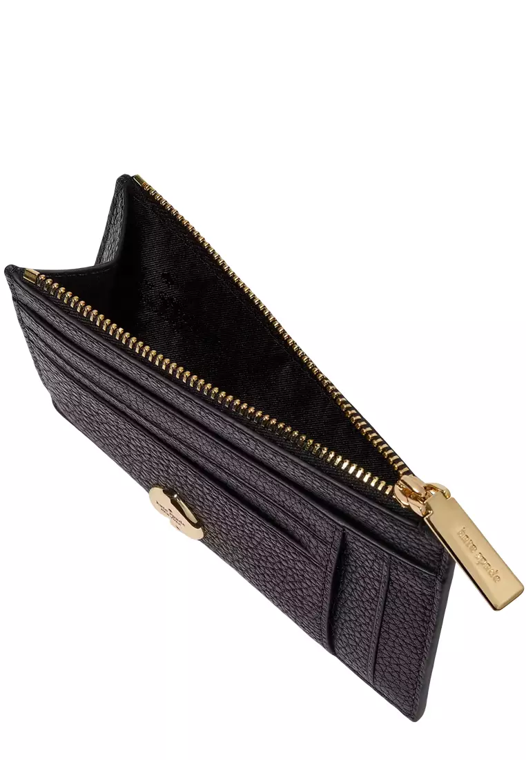 Kaya Large Slim Cardholder - Black KL837