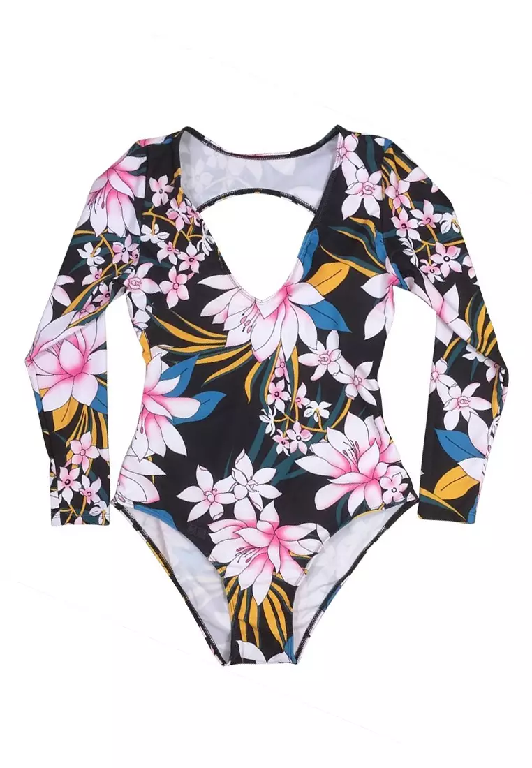 Buy ZITIQUE European women's one-piece swimsuit multicolor 2024 Online ...