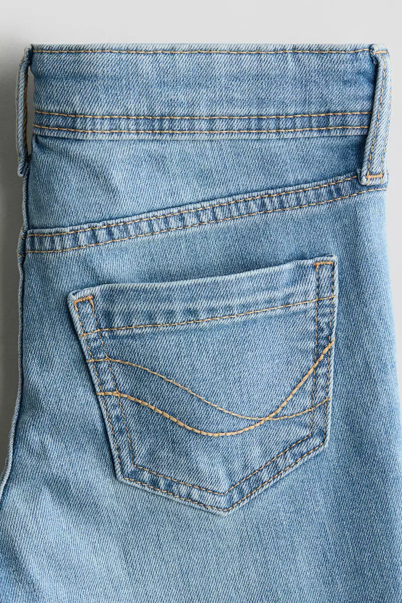 Flared Leg Low Jeans