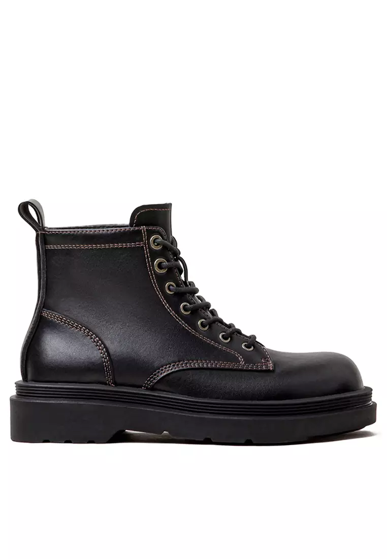 Discount on Twenty Eight Shoes  shoes - SKU: Platform Lace Up Heritage Boots CQ2407209