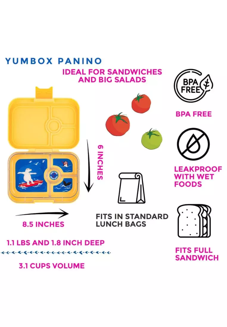 Buy Yumbox Panino Yoyo Yellow Lunch Box (Polar Bear) 2024 Online