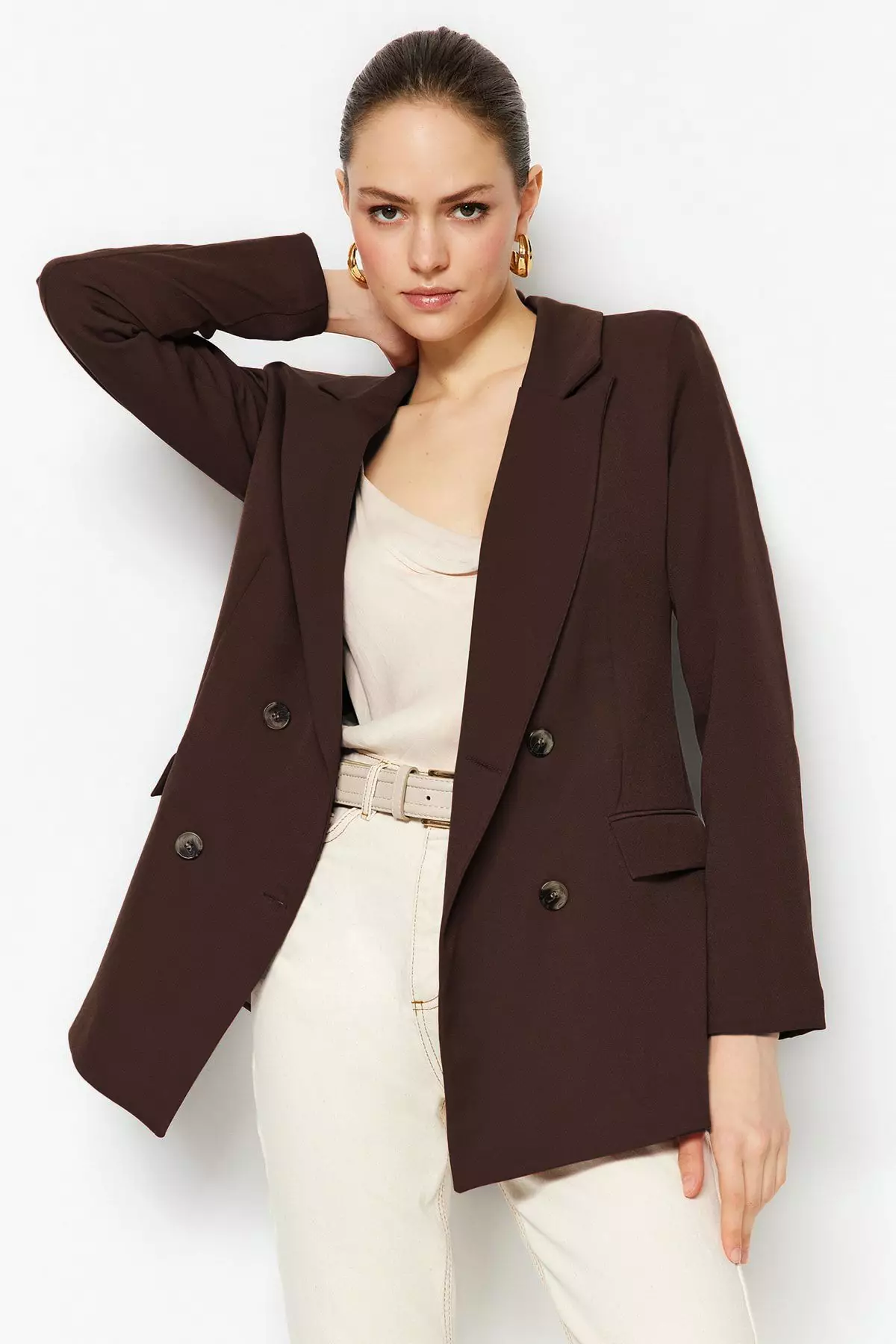 Oversize Double Breasted Blazer