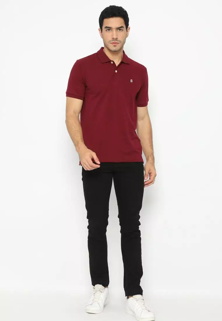 MATSUDA Kaos Polo Shirt Pria Kerah Kushima