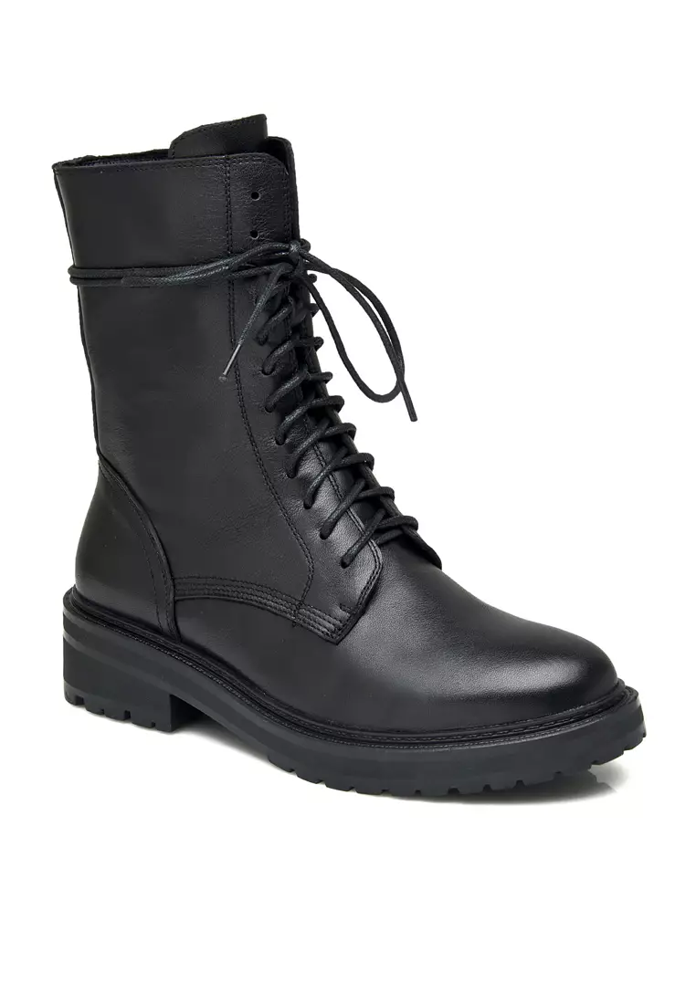 High cut lace on sale up martin boots