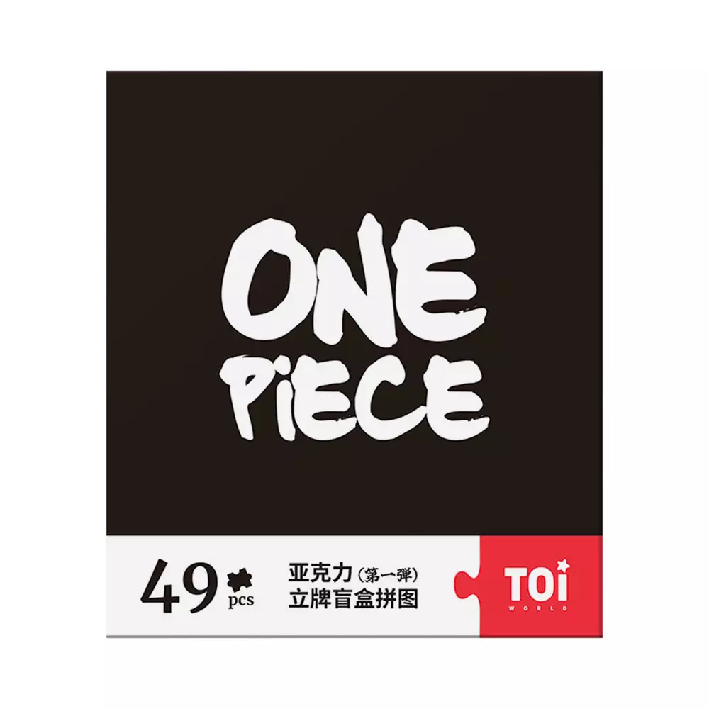 TOI ONE PIECE PUZZLE STAND SET 49 PCS 10953 RANDOM