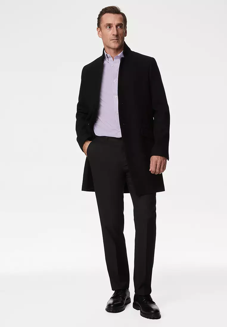 2pk Regular Fit Easy Iron Checked Short Sleeve Shirts