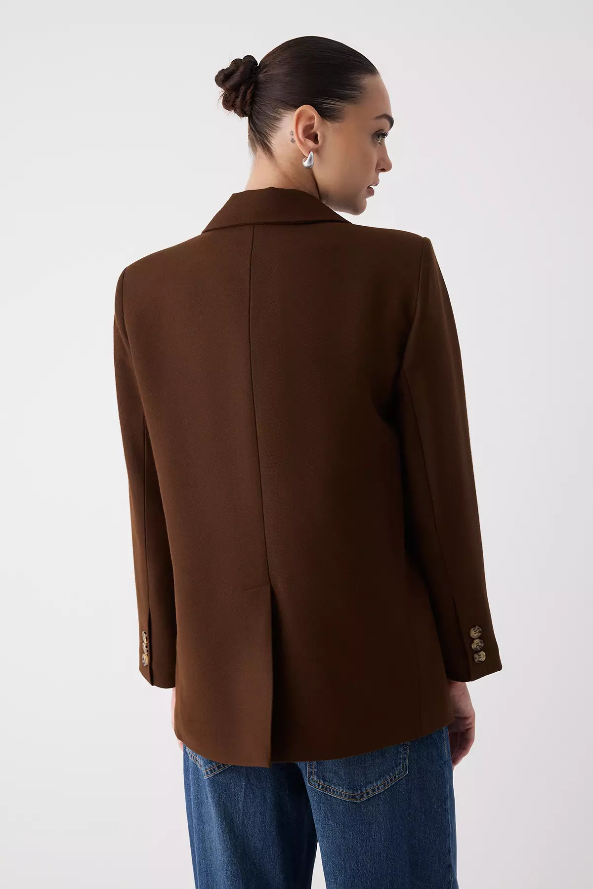 Brown Cashew Special Collection Blazer Jacket