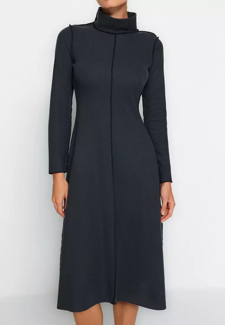 Stitching A-Line Dress