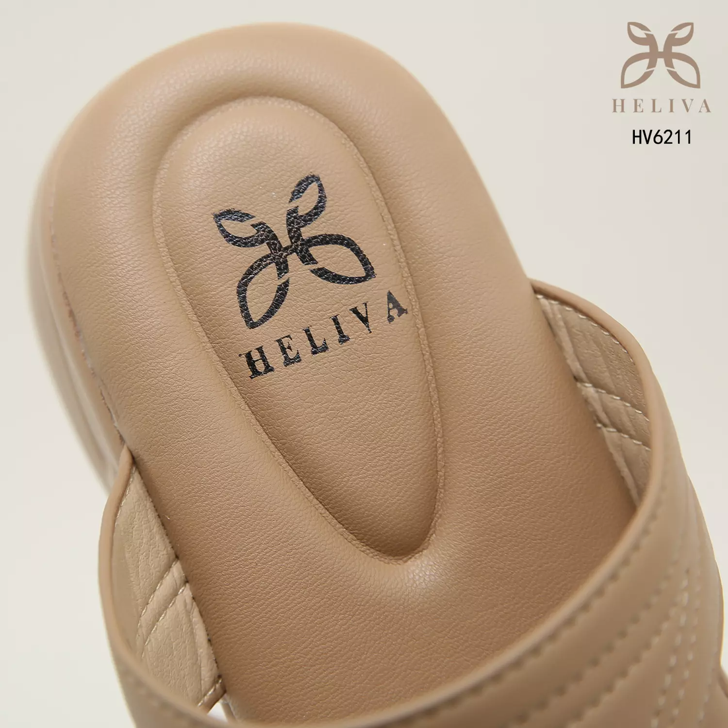 Heliva Joyce Lady Sandals Wedges Double Strap Chain Sol 5cm