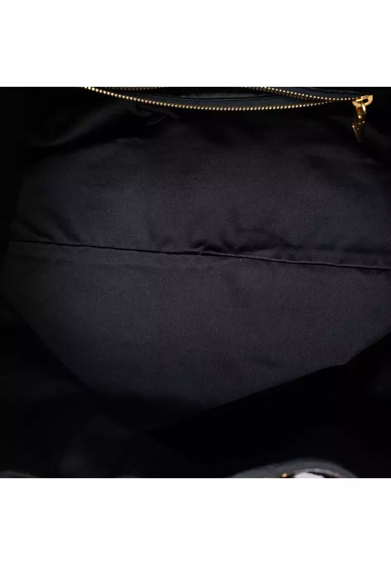 Pre-Loved Prada Sequined Satin Stripes Tote