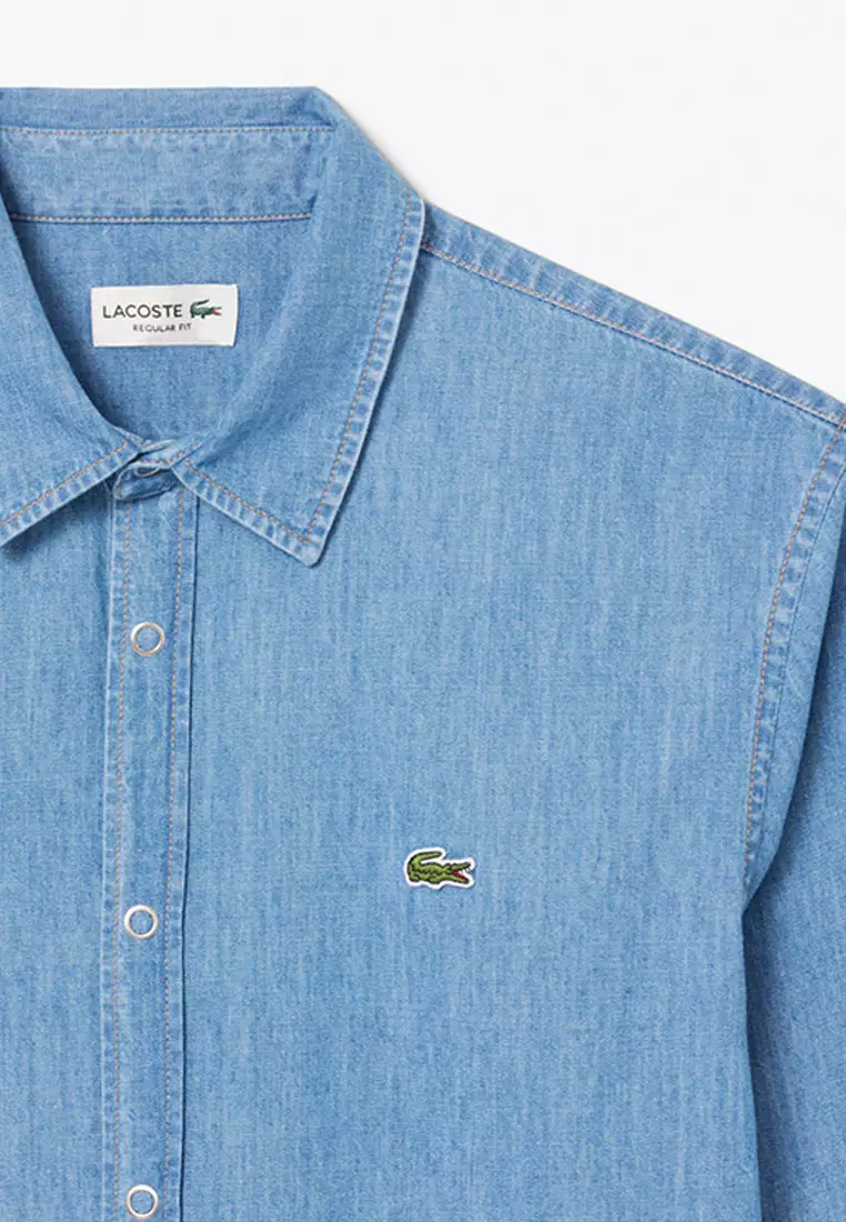 Regular Fit Lightweight Denim Shirt