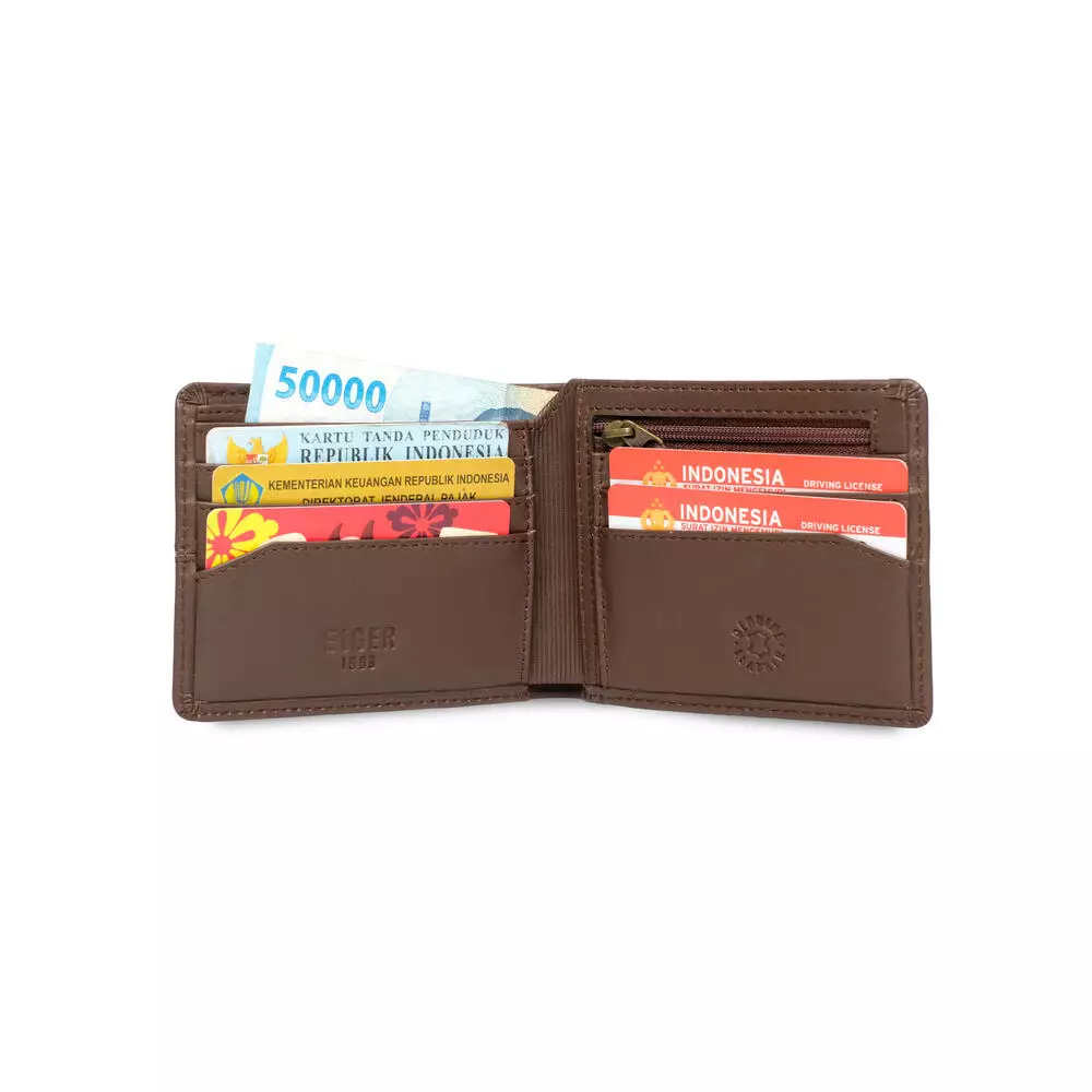 Jual Eiger Eiger Kana Leather Wallet 2.0 Original 2026 | ZALORA Indonesia