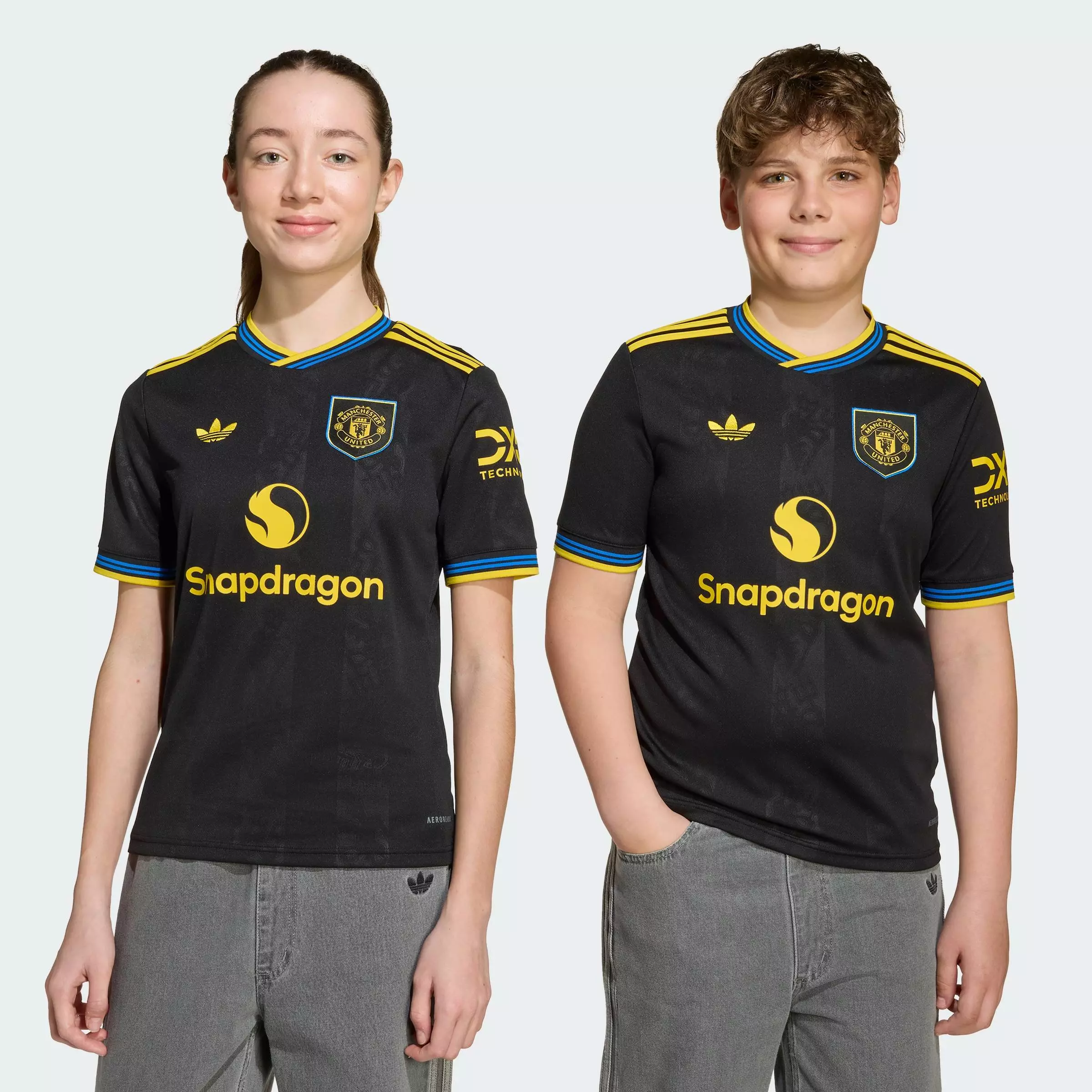 Football Manchester United 25/26 Third Jersey Unisex Black KD4227