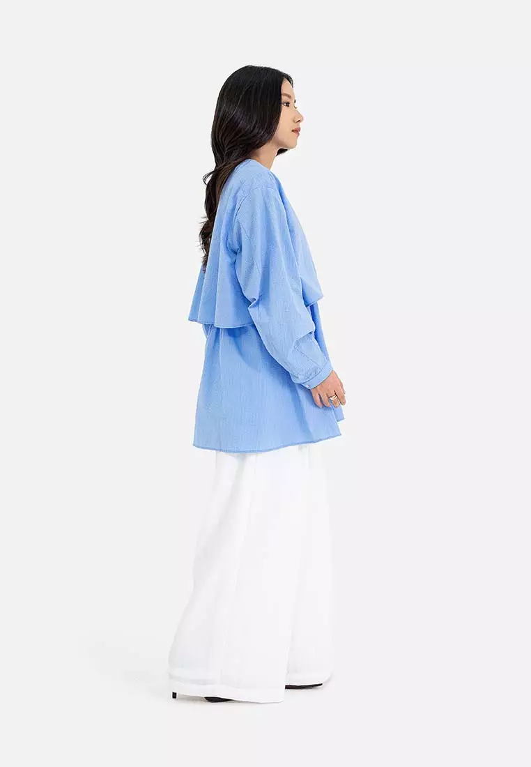 American Holic - Arao Tiered Long Blouse