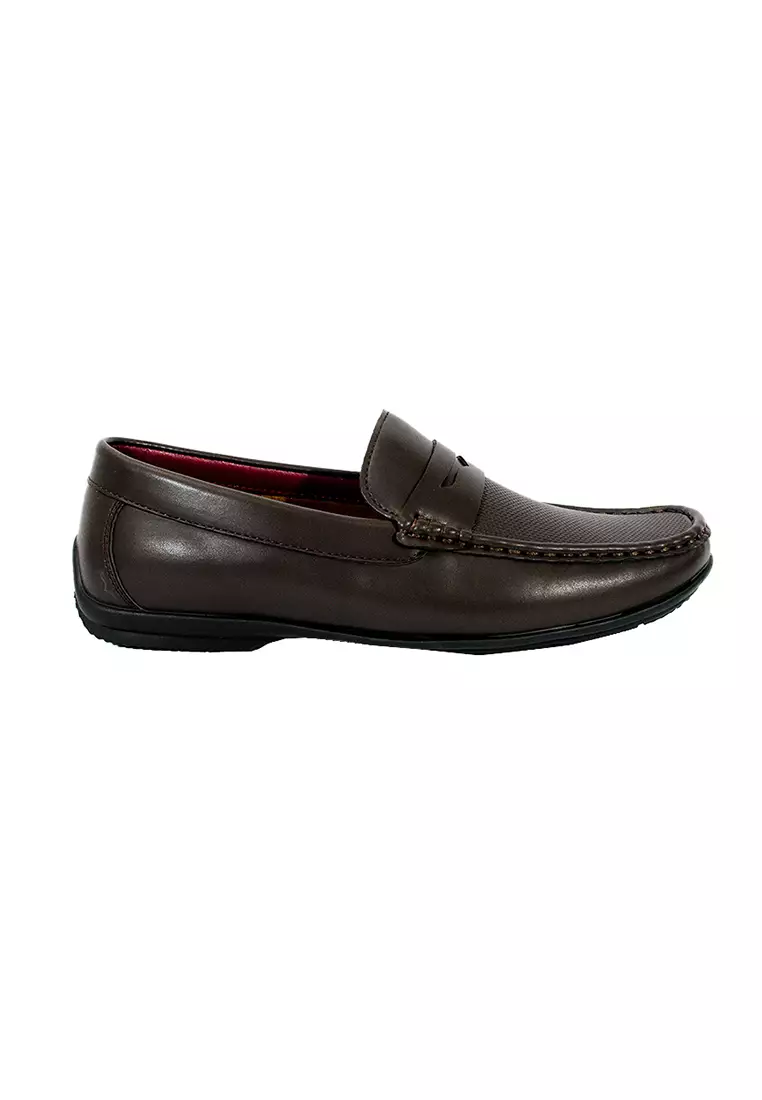 Discount on Mario D' boro Runway  shoes - SKU: Men's Casual Loafers MX 24681 Dark Brown C55