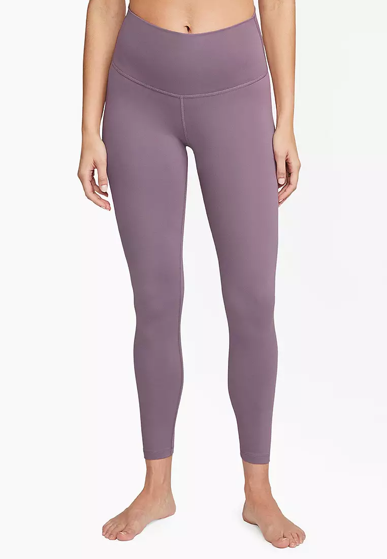 Nike Women's Yoga Luxe High Rise 7/8 Length Tights (Black, XL) at   Women's Clothing store
