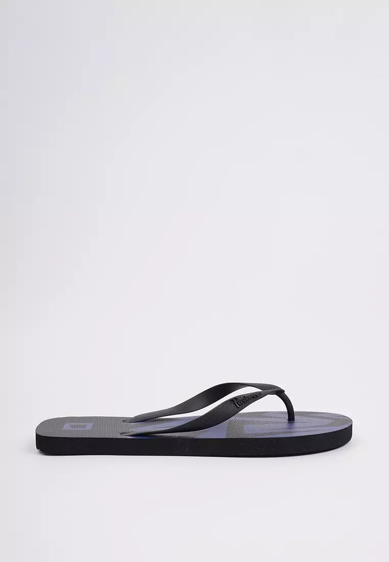 Discount on Penshoppe  shoes - SKU: Men's Patterned Flip Flops