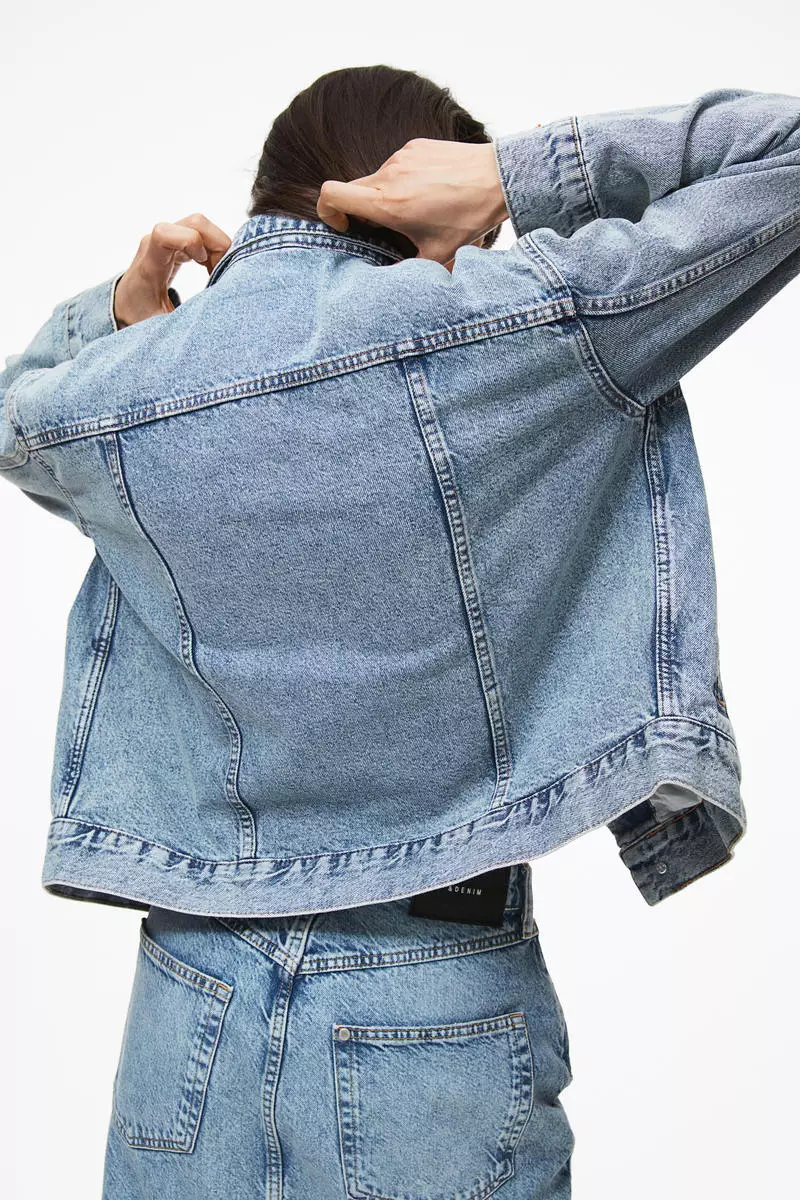 Denim jacket h&m malaysia best sale