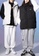 Twenty Eight Shoes black VANSA Unisex Stand-up Collar Quilted Vest Jacket VCU-V5027 4D039AA39FF4B1GS_6