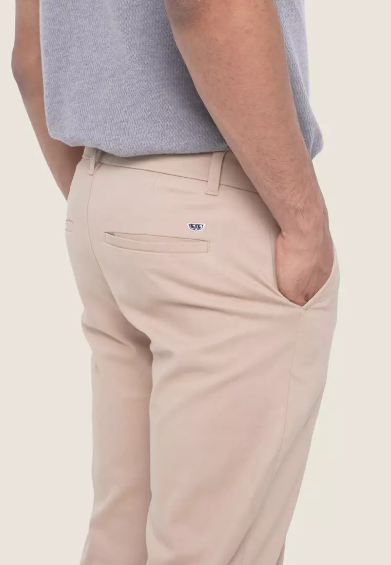 Super Skinny Trousers With Owl Embroidery