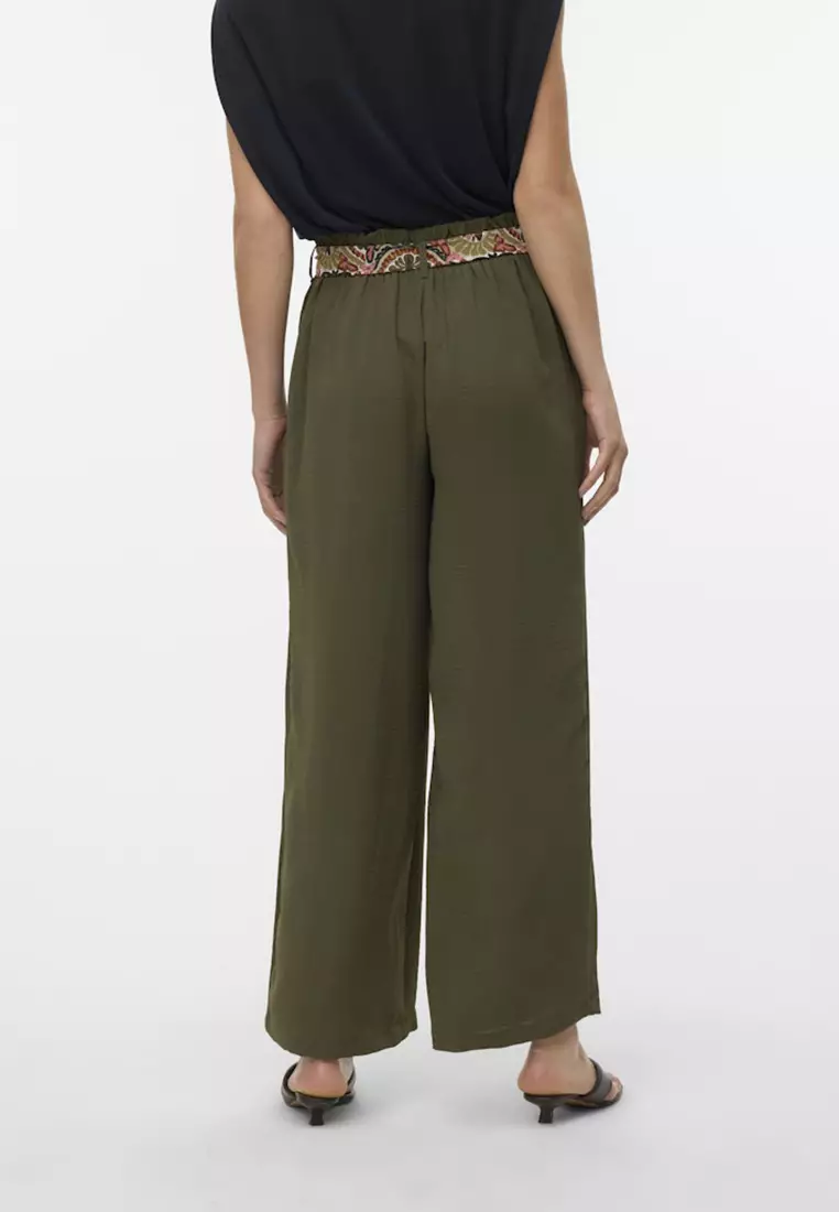 Mid Waist Pants