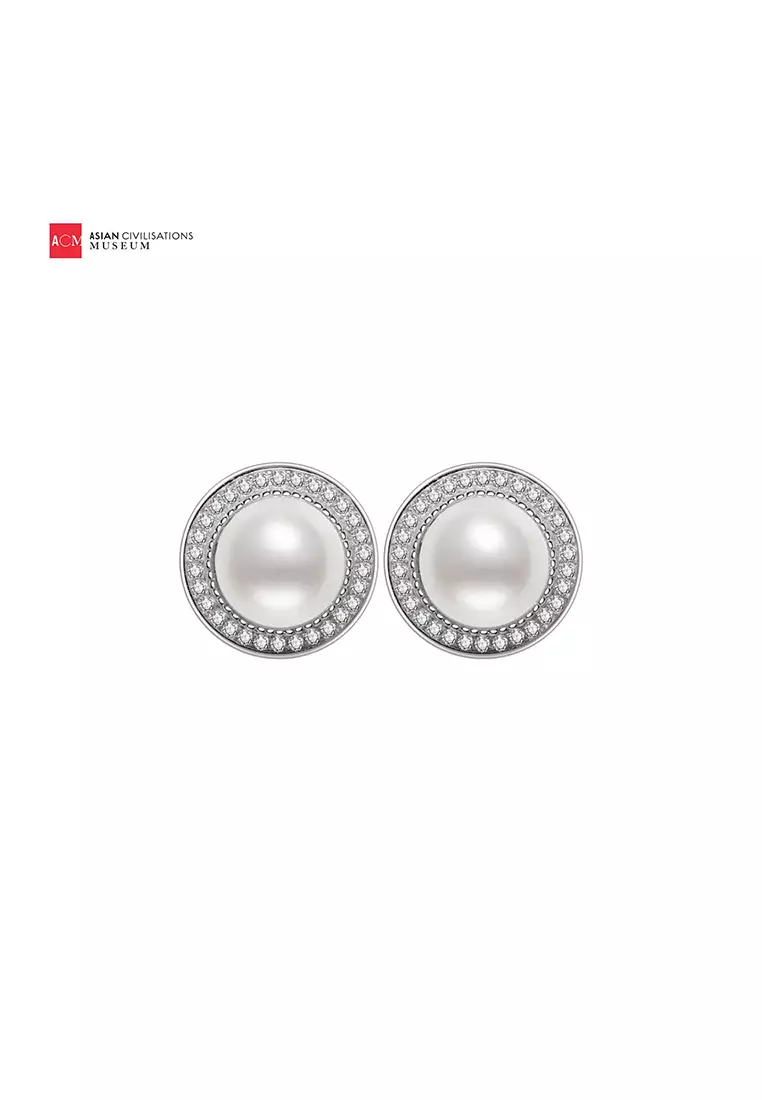 Alessandra rich hot sale pearl earrings