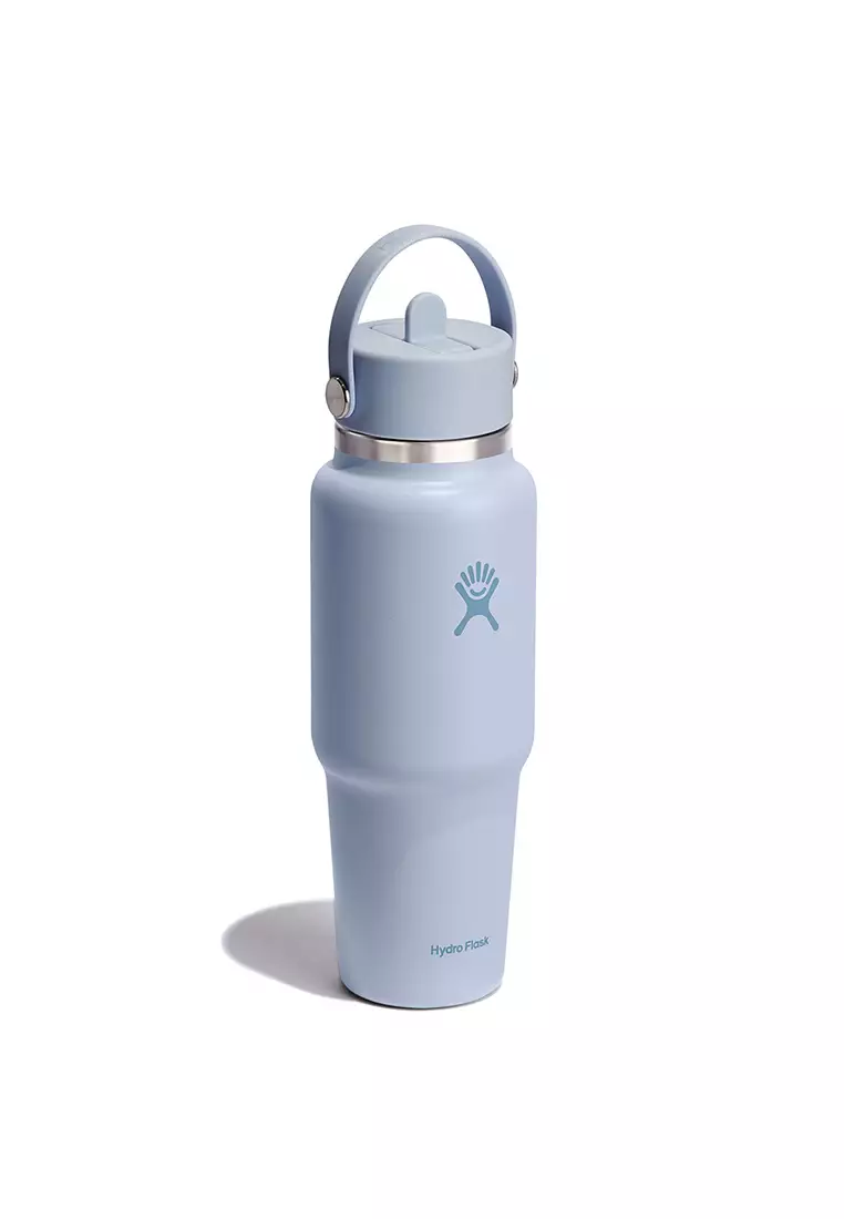Wide Flex Straw Cap Travel Bottle Surf 32 oz