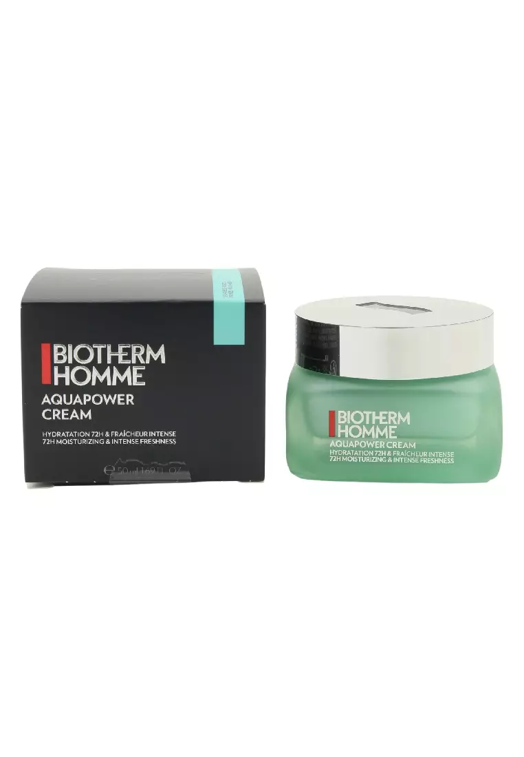 BIOTHERM HOMME AQUAPOWER 72H MOISTURIZING & INTENSE FRESHNESS CREAM 50ml