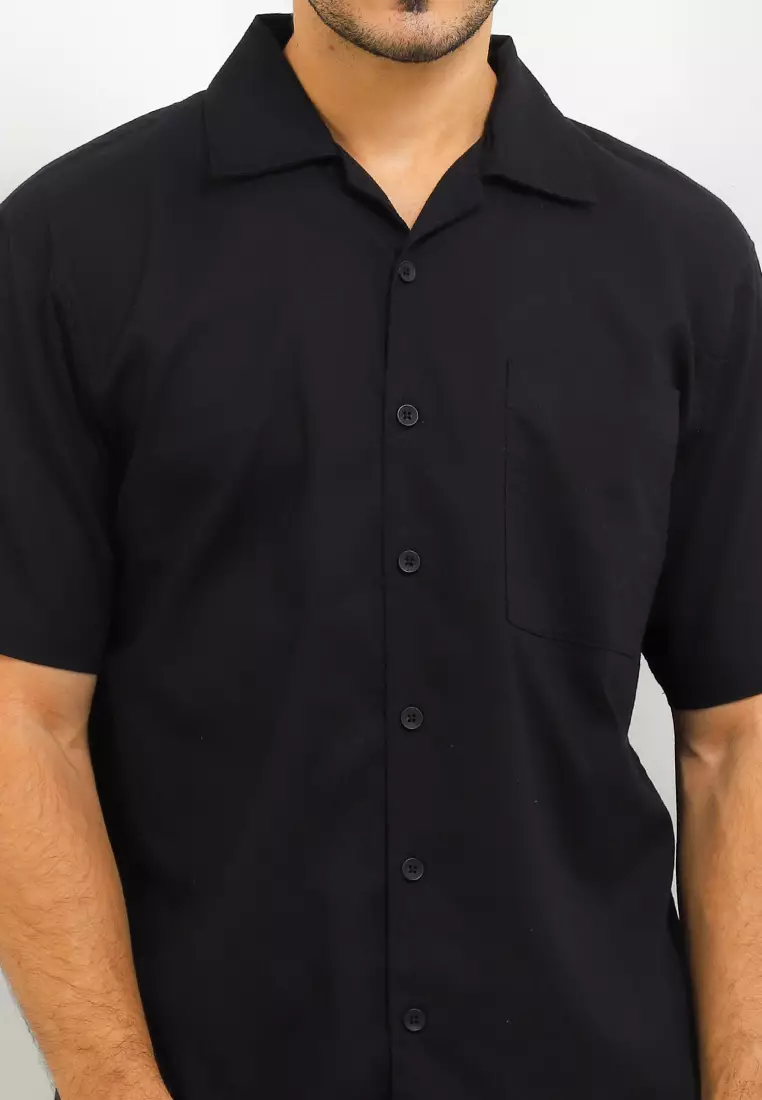 Kemeja Safari Relaxed Fit - Marson Shirts